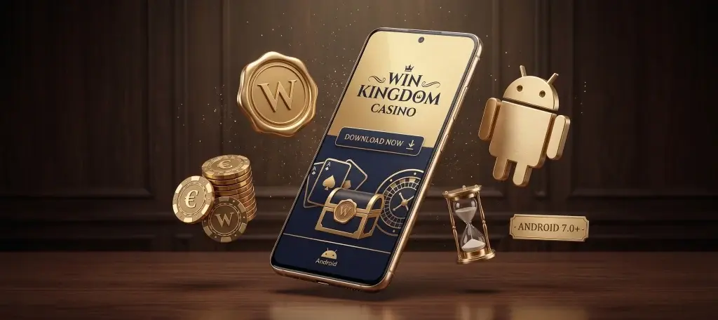 Installation et utilisation de WinKingdom Casino sur Android