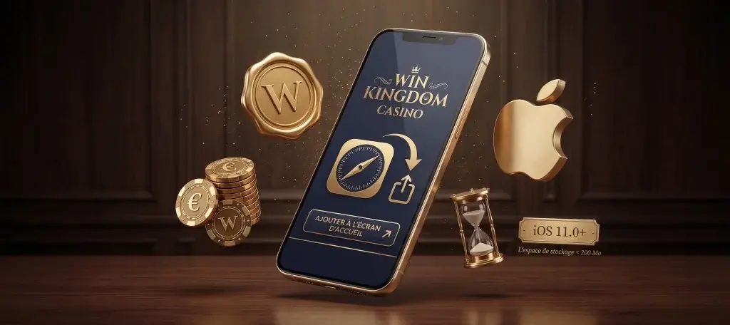 Installation et utilisation de l’application Win Kingdom sur iOS