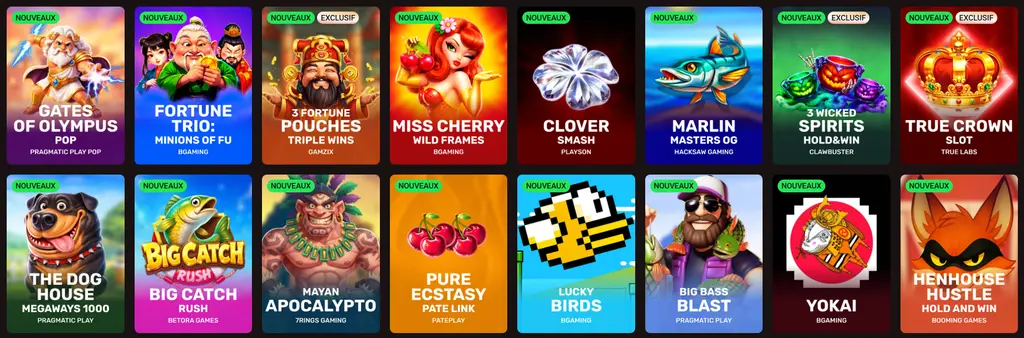 Nouvelles machines à sous de Casino en ligne WinKingdom