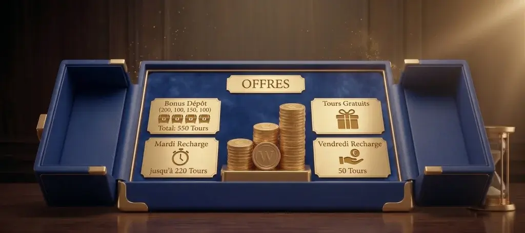 Meilleures offres de tours gratuits Win Kingdom